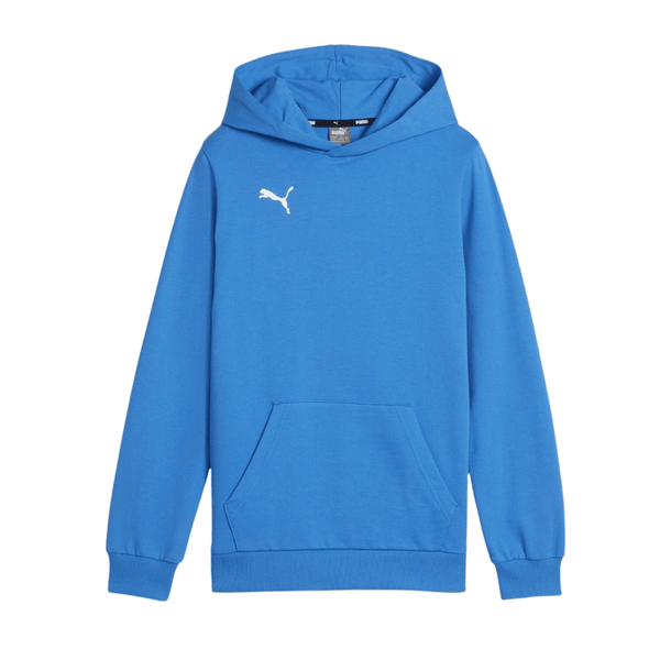 Puma teamGOAL Casuals Hoodie Kinder blau weiß - Teamdealer