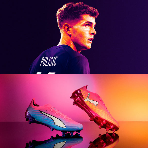 Puma ULTRA 6 ULTIMATE FG Poison Pink – Showtime-Pack, Kampagnenbild