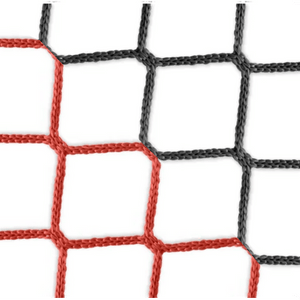 Rombull Tornetze 7,5x2,5 in rot/schwarz / Auslage: 0,80x2m (1 Paar) - Teamdealer