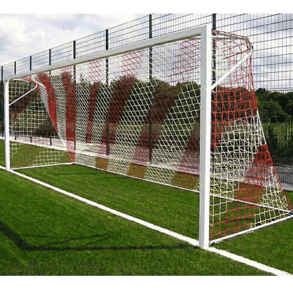 Rombull Tornetze 7,5x2,5 in rot/weiß / Auslage: 0,80x2m (1 Paar) - Teamdealer