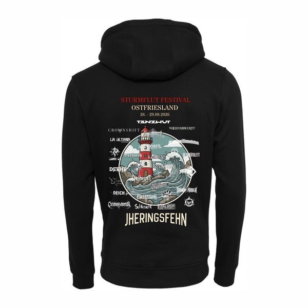 Sturmflut – Offizielles Line-Up Kapuzenjacke (Unisex) - Teamdealer