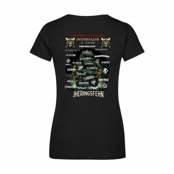 Sturmflut – Offizielles Line-Up - Sondershirt - Damen - Teamdealer