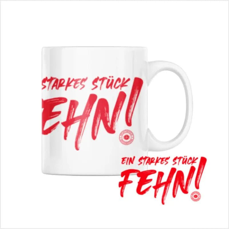 SV Großefehn Tasse "Ein starkes Stück Fehn!" - Teamdealer