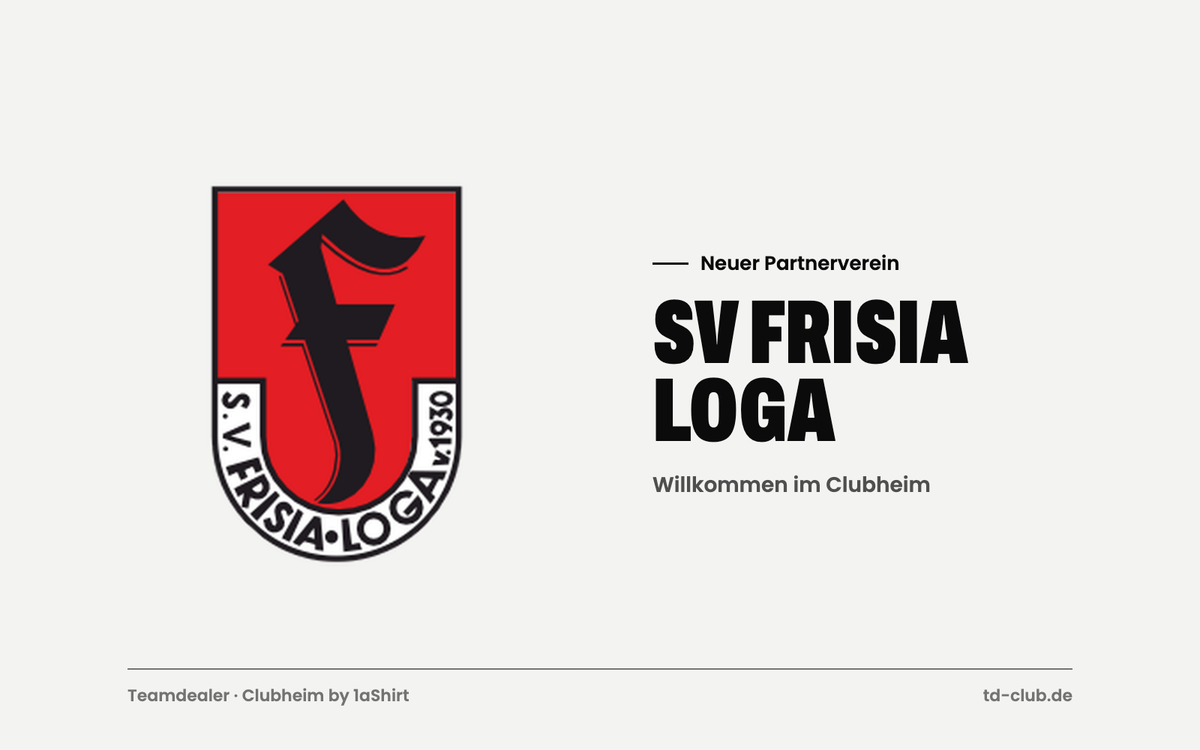 Titelbild willkommen sv frisia loga von 1930 e v u