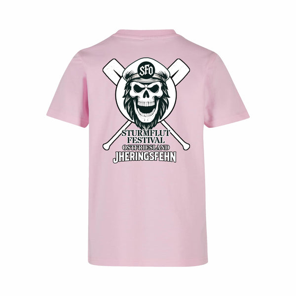 Sturmflut – Offizielles Line-Up Kindershirt Softpink